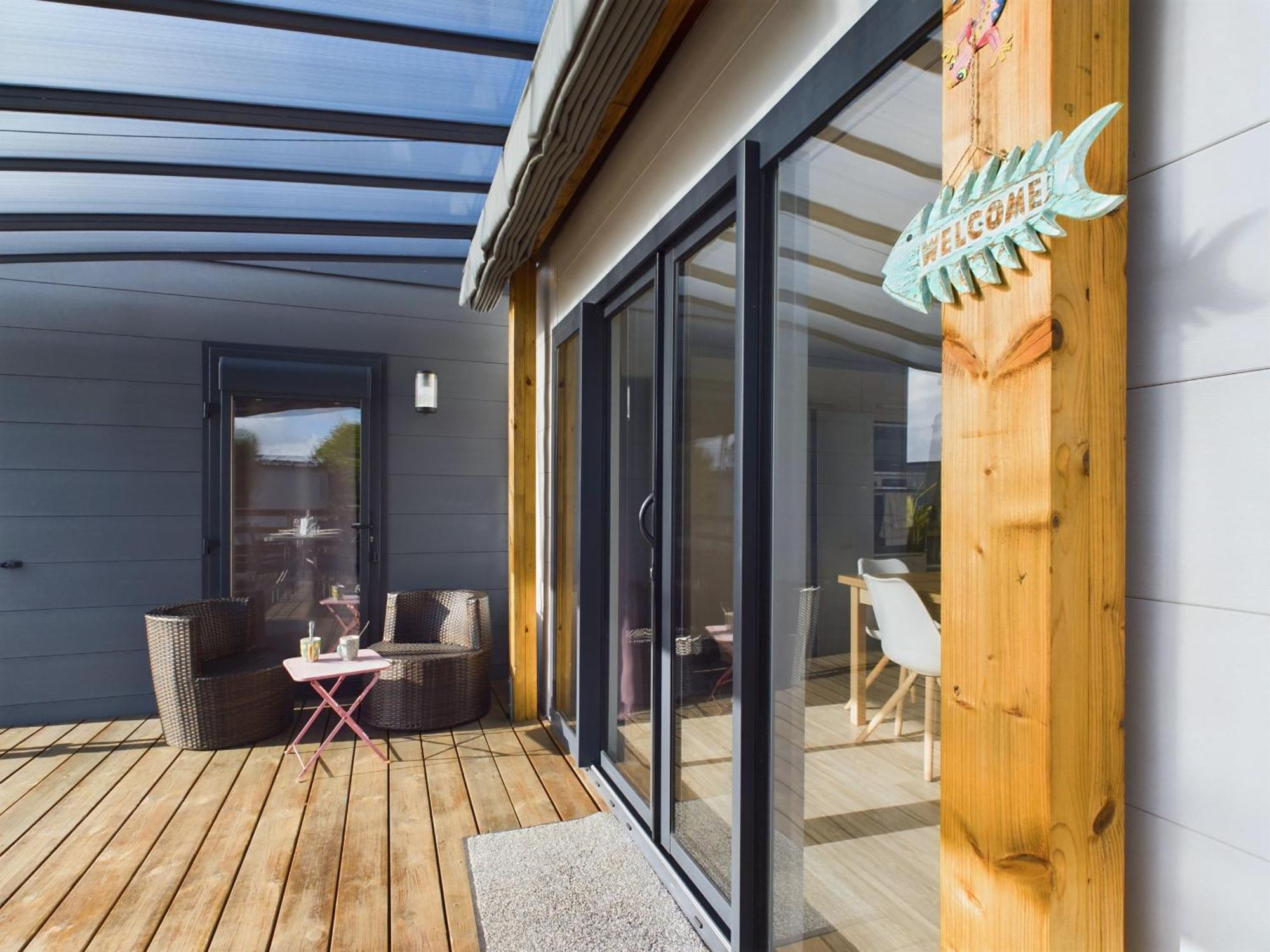 Beau Chalet Pour 4 Pers - Acces Piscine Chauffee Brétignolles-sur-Mer Exterior foto